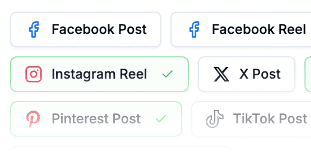 Social Media Scheduling